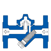 Nozzle steam trap